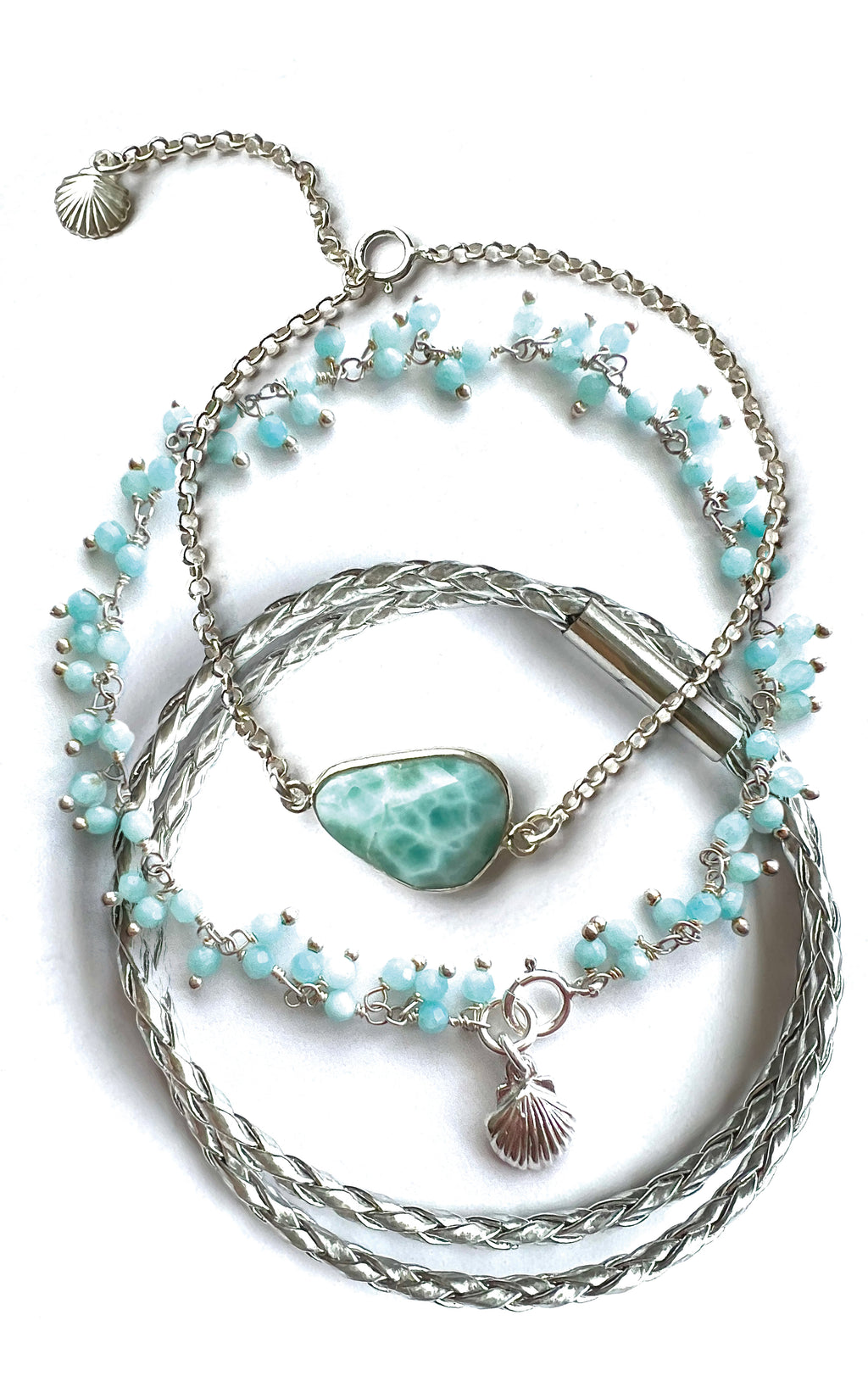 Blue Ocean Bracelet Set
